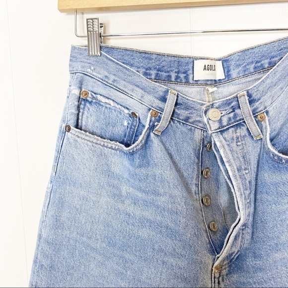 Agolde Jeans 90’s High Rise Straight Jeans 27 - Picture 7 of 11